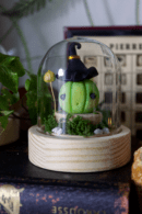 Curcubita sorciarus, Petite sorcière citrouille verte