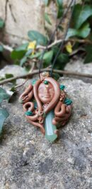 Pendentif Déesse de la forêt "déesse des sous-bois"